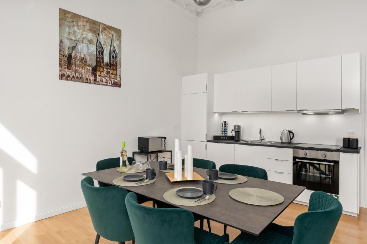 Homey Apartments - Riverside - Mit Weserblick Und Parkplatz Bremen Bagian luar foto